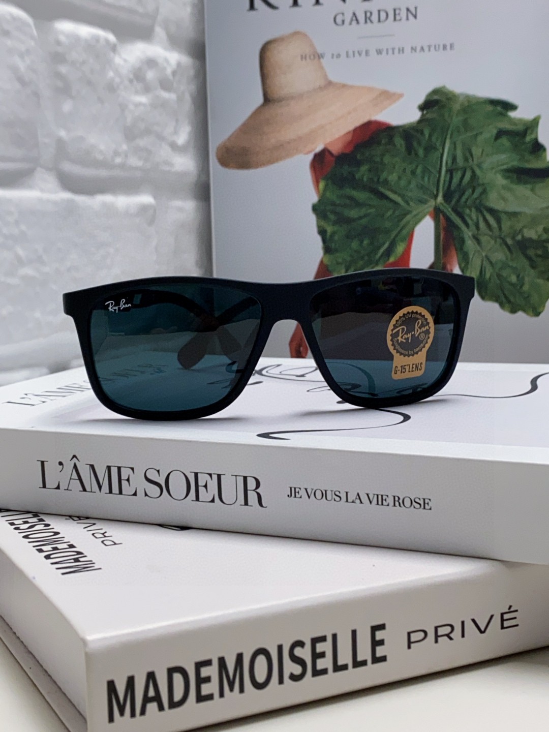  RayBan 雷朋 2025新款运动墨镜男女跑步骑行防风眼镜开车钓鱼太阳镜 高品质玻璃镜片 RB835