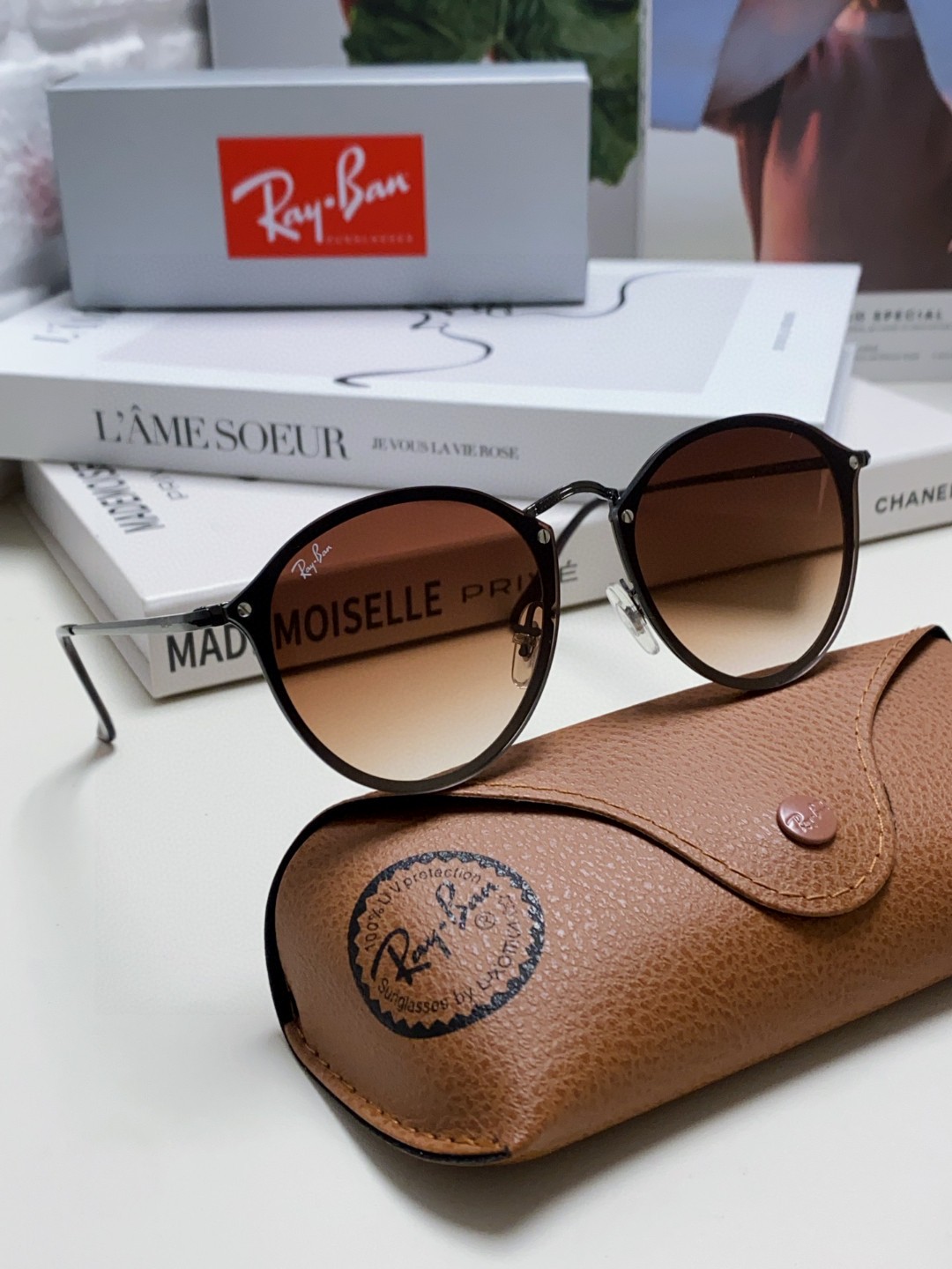 RAYBAN  雷朋RB3574  size：59-14-145 经典同款墨镜 嘻哈太阳眼镜男女款  