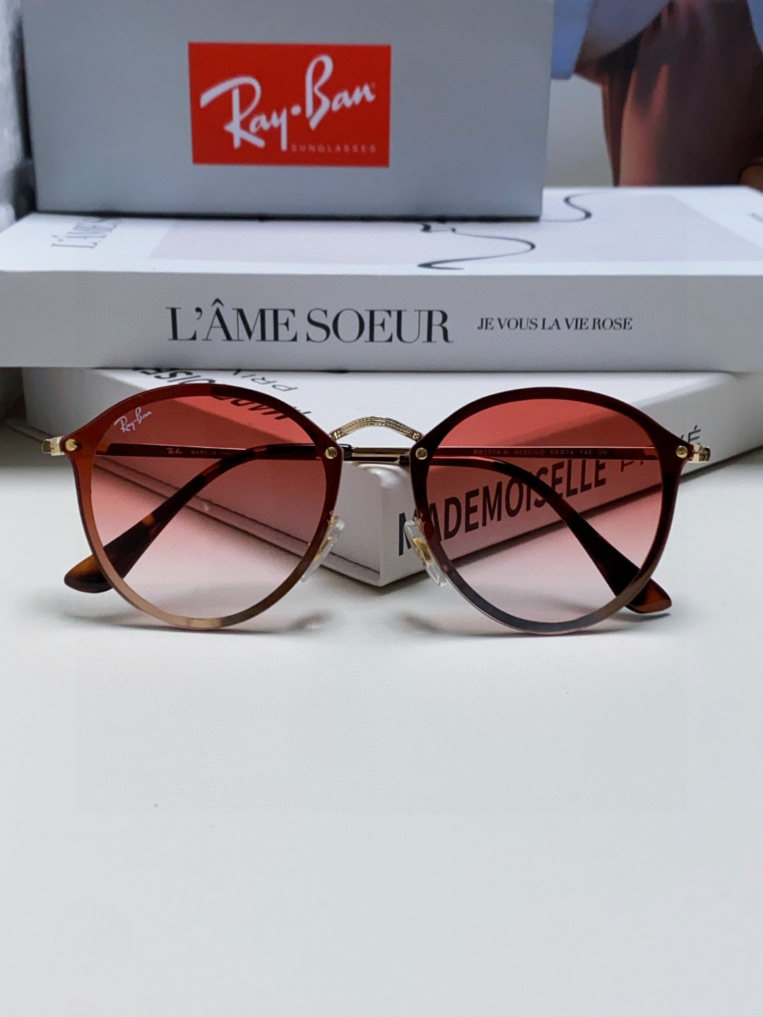  RAYBAN  雷朋RB3574  size：59-14-145 经典同款墨镜 嘻哈太阳眼镜男女款  