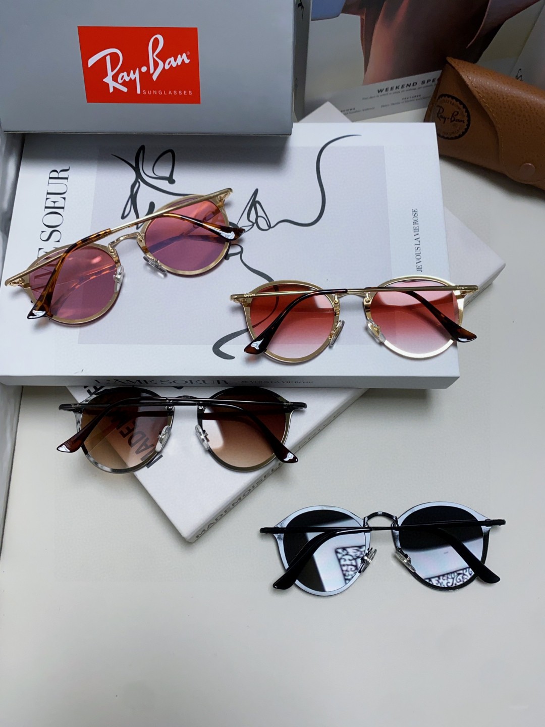  RAYBAN  雷朋RB3574  size：59-14-145 经典同款墨镜 嘻哈太阳眼镜男女款  