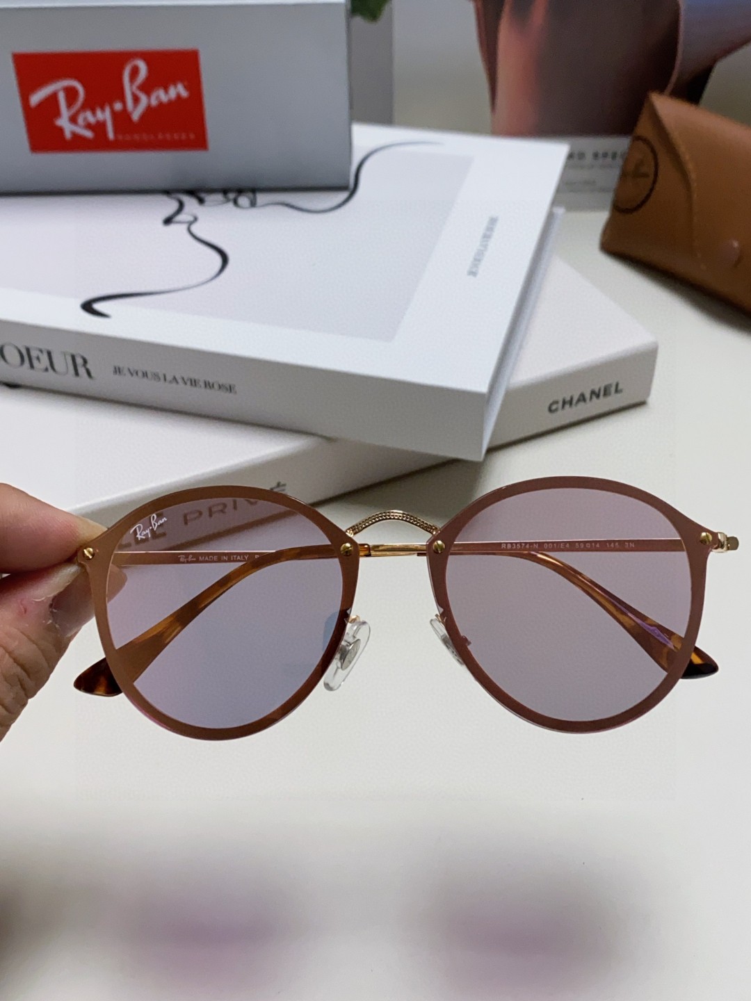  RAYBAN  雷朋RB3574  size：59-14-145 经典同款墨镜 嘻哈太阳眼镜男女款  