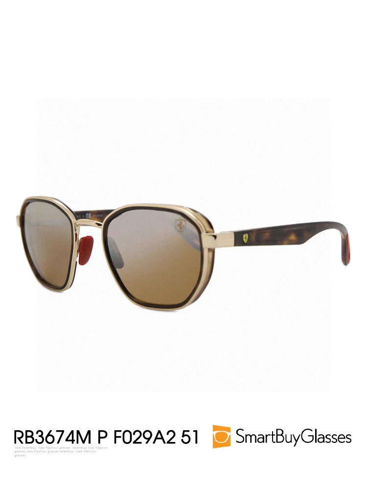   爆款来袭 现货 RAYBAN 雷朋法拉利合作款 代工厂品质 💛💚❤️男女通用太阳镜 防爆玻璃镜片 轻