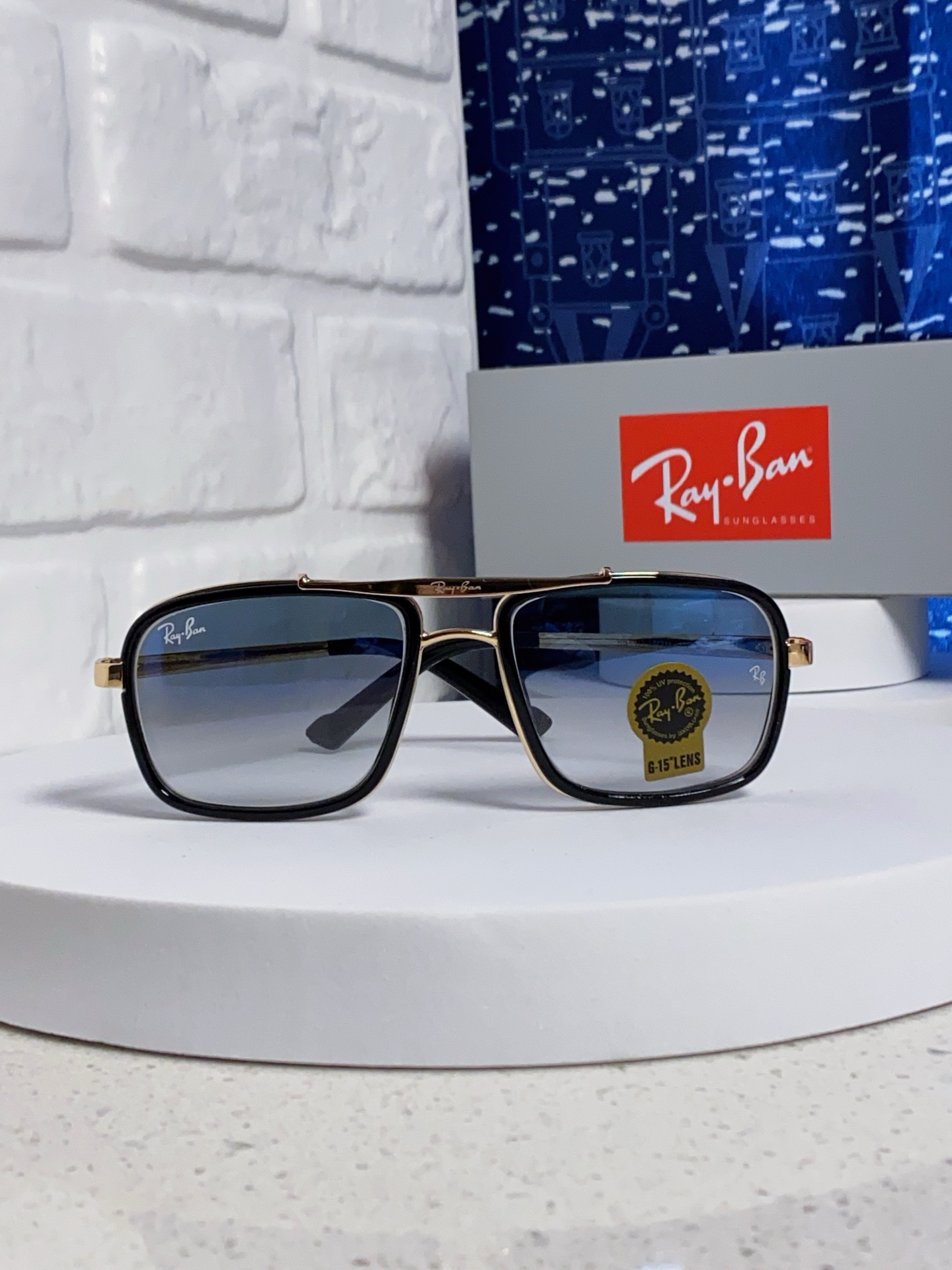  RAYBAN 雷朋 RB4413 新款时尚框 炫彩潮款太阳镜 方框，男女通用🔝🔝。size：58-16