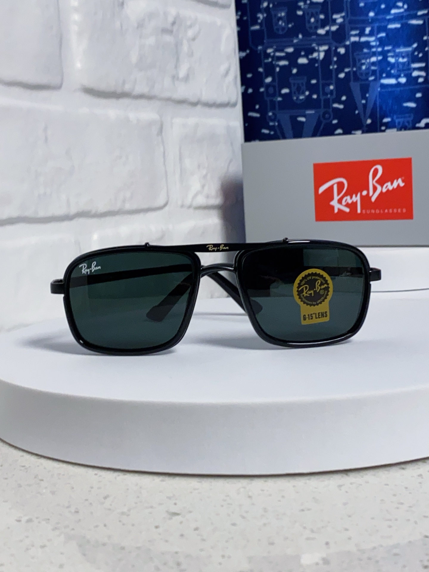  RAYBAN 雷朋 RB4413 新款时尚框 炫彩潮款太阳镜 方框，男女通用🔝🔝。size：58-16