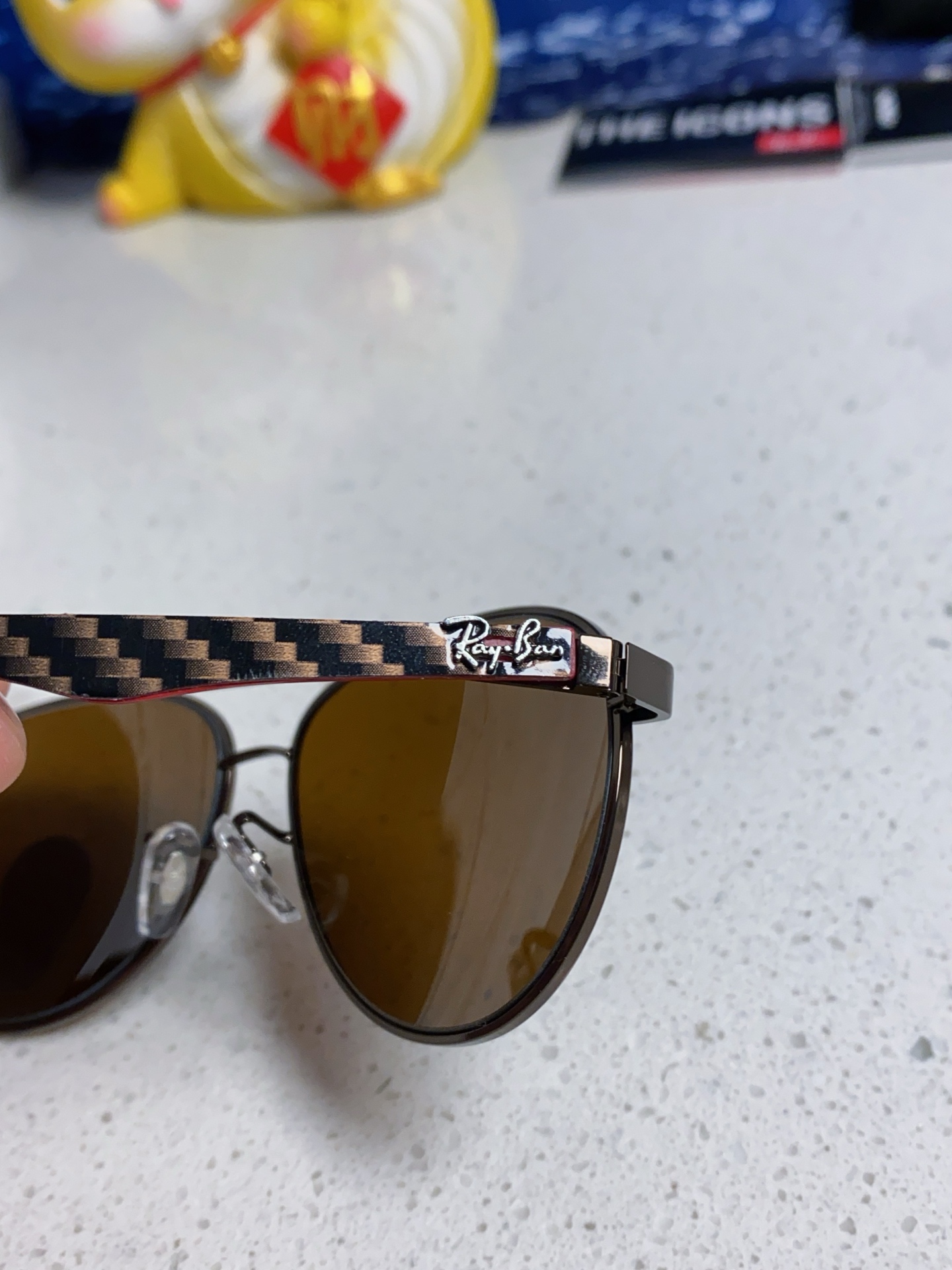  RAYBAN雷朋 2025新款经典墨镜RB防紫外线太阳镜男女士飞行员开车驾驶蛤蟆眼镜 玻璃镜片 RB3