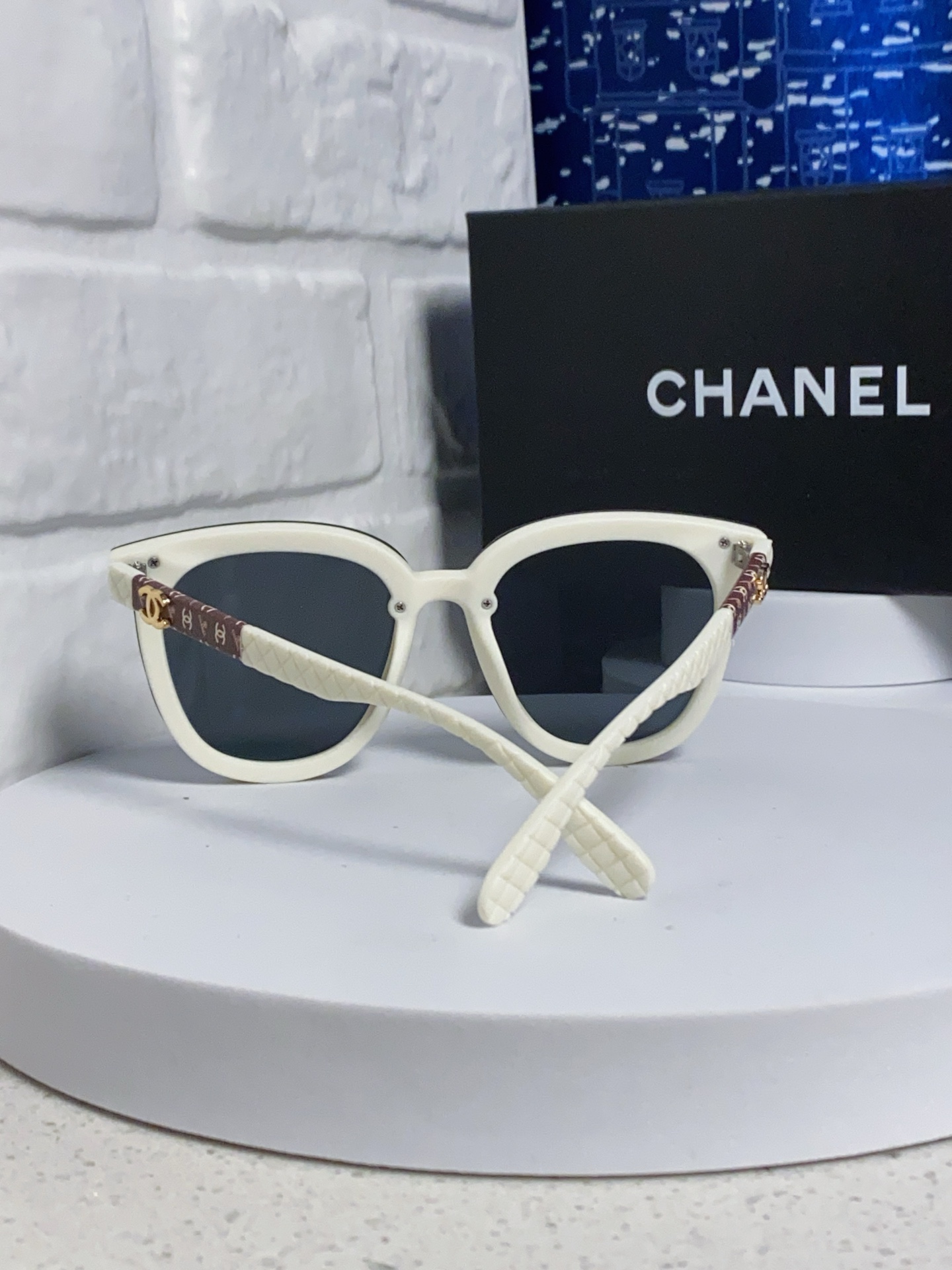  Chanel香奈儿 2025新款高级感偏光太阳镜女士小脸时尚遮阳网红墨镜女韩版开车运动潮 