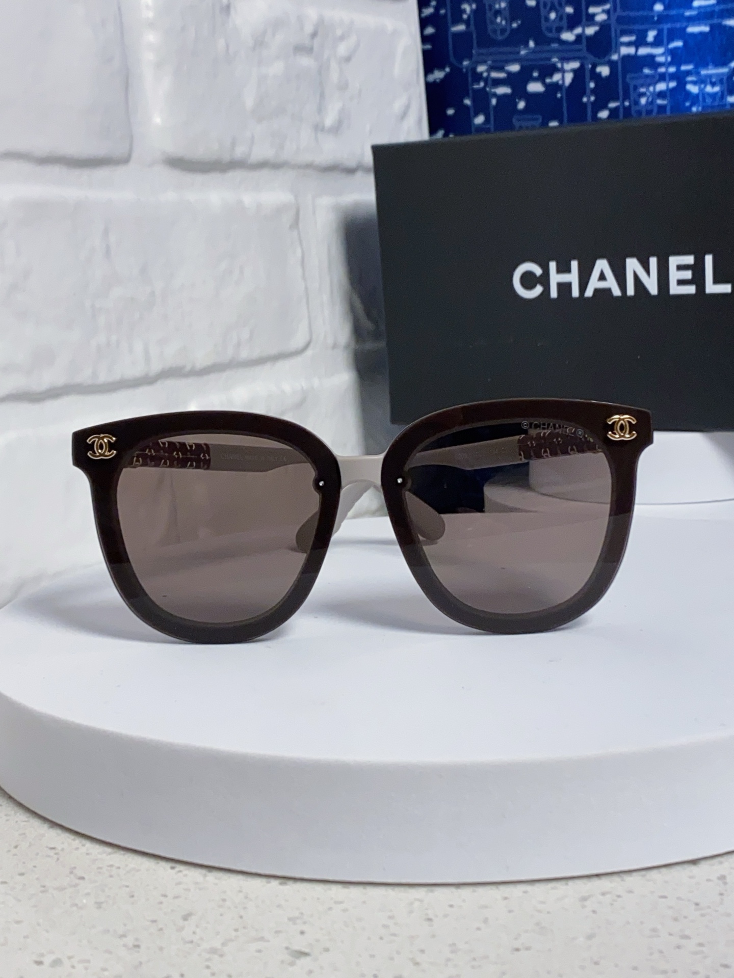  Chanel香奈儿 2025新款高级感偏光太阳镜女士小脸时尚遮阳网红墨镜女韩版开车运动潮 