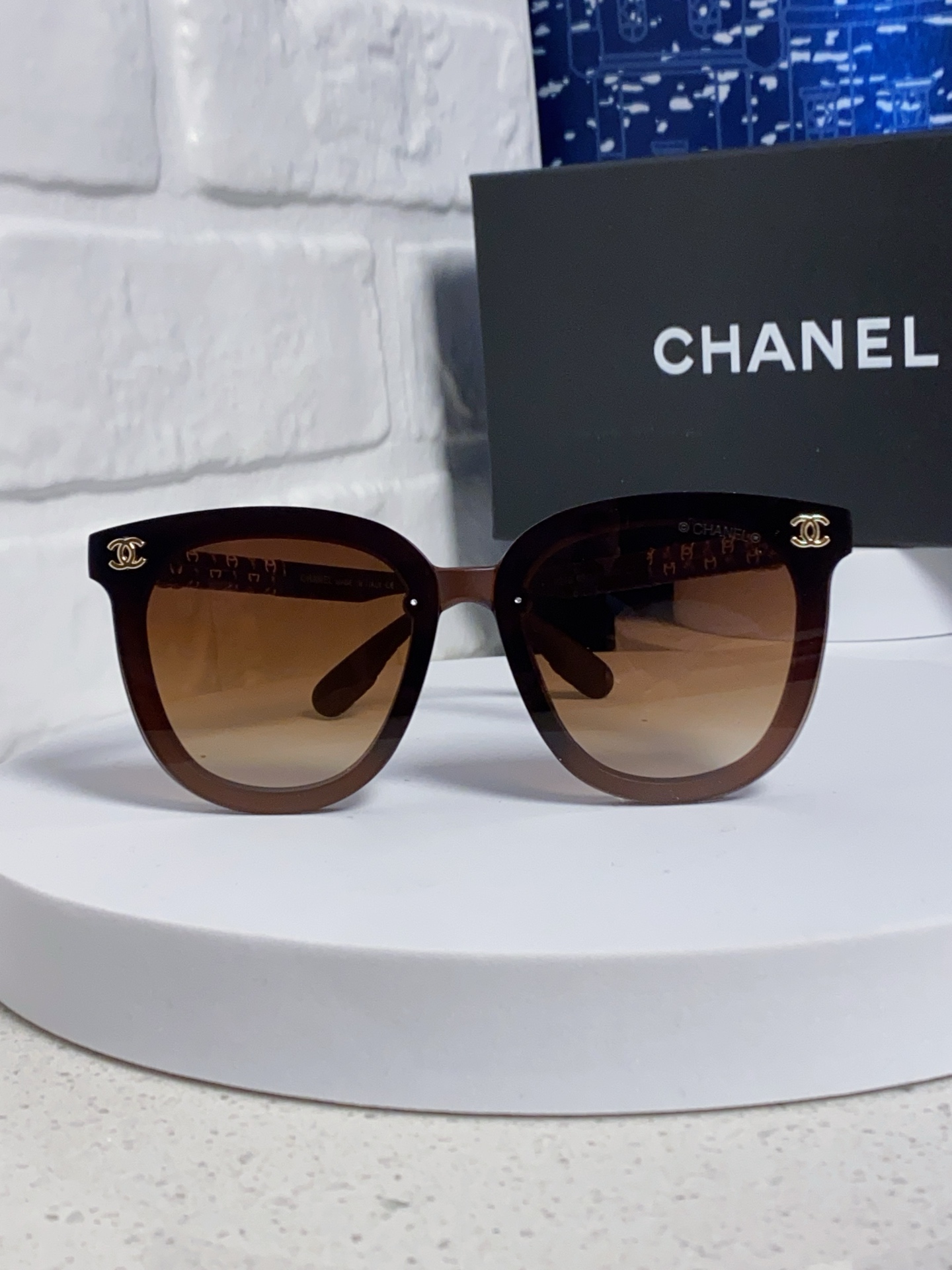  Chanel香奈儿 2025新款高级感偏光太阳镜女士小脸时尚遮阳网红墨镜女韩版开车运动潮 