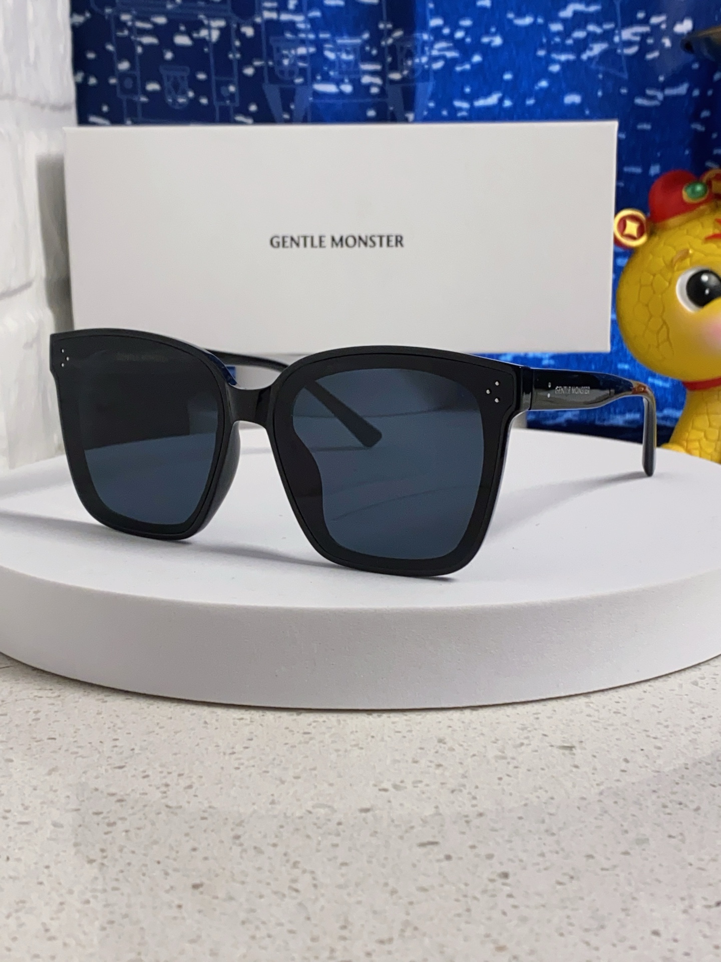  Gentle Moster(GM) 新款 新品高端品质GM墨镜男士女士通用大框太阳眼镜潮流时尚出游防晒