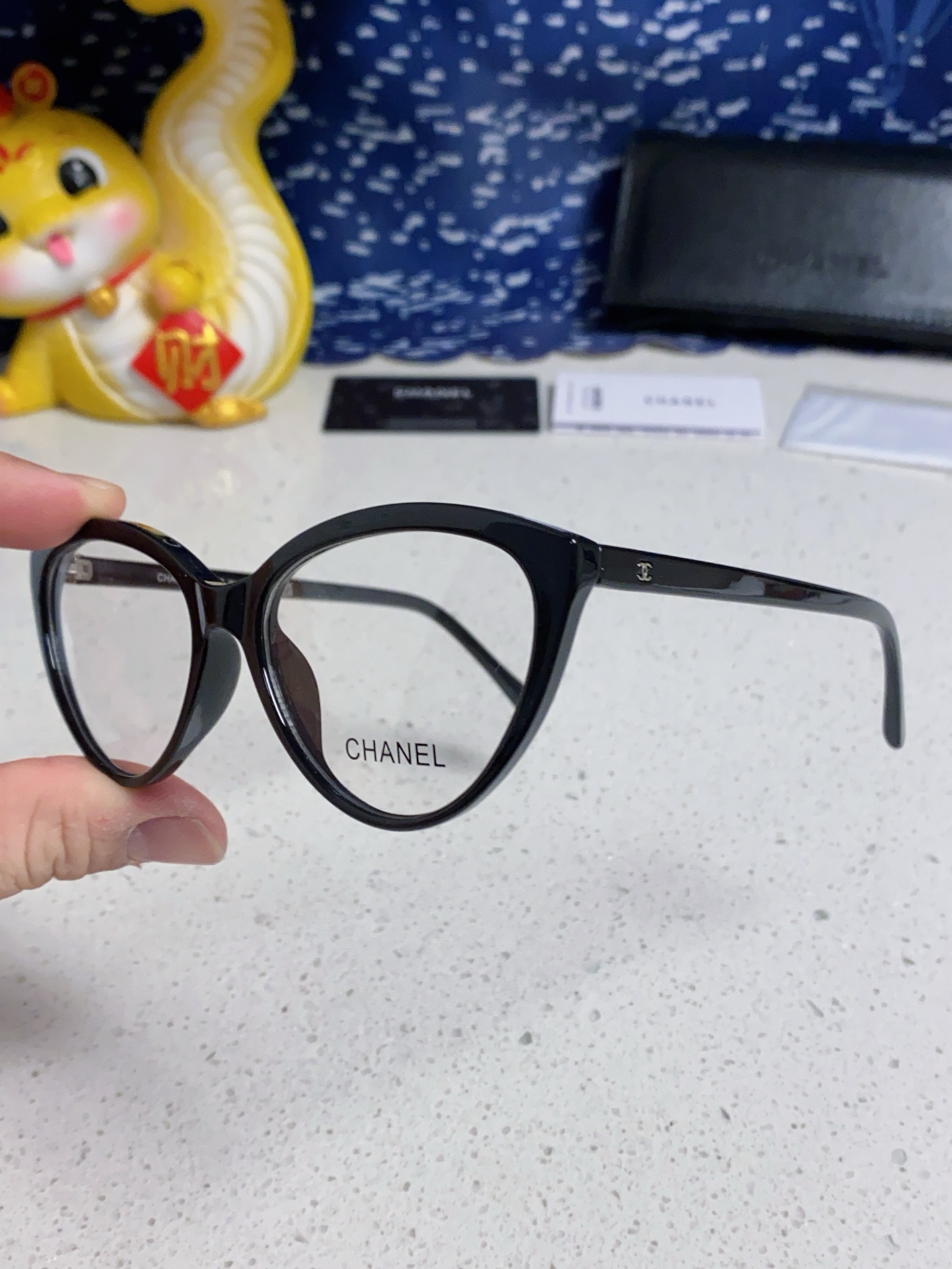  Chanel香奈儿 CH3393小香猫眼形眼镜超轻素颜平光镜可配度数 女士光学架