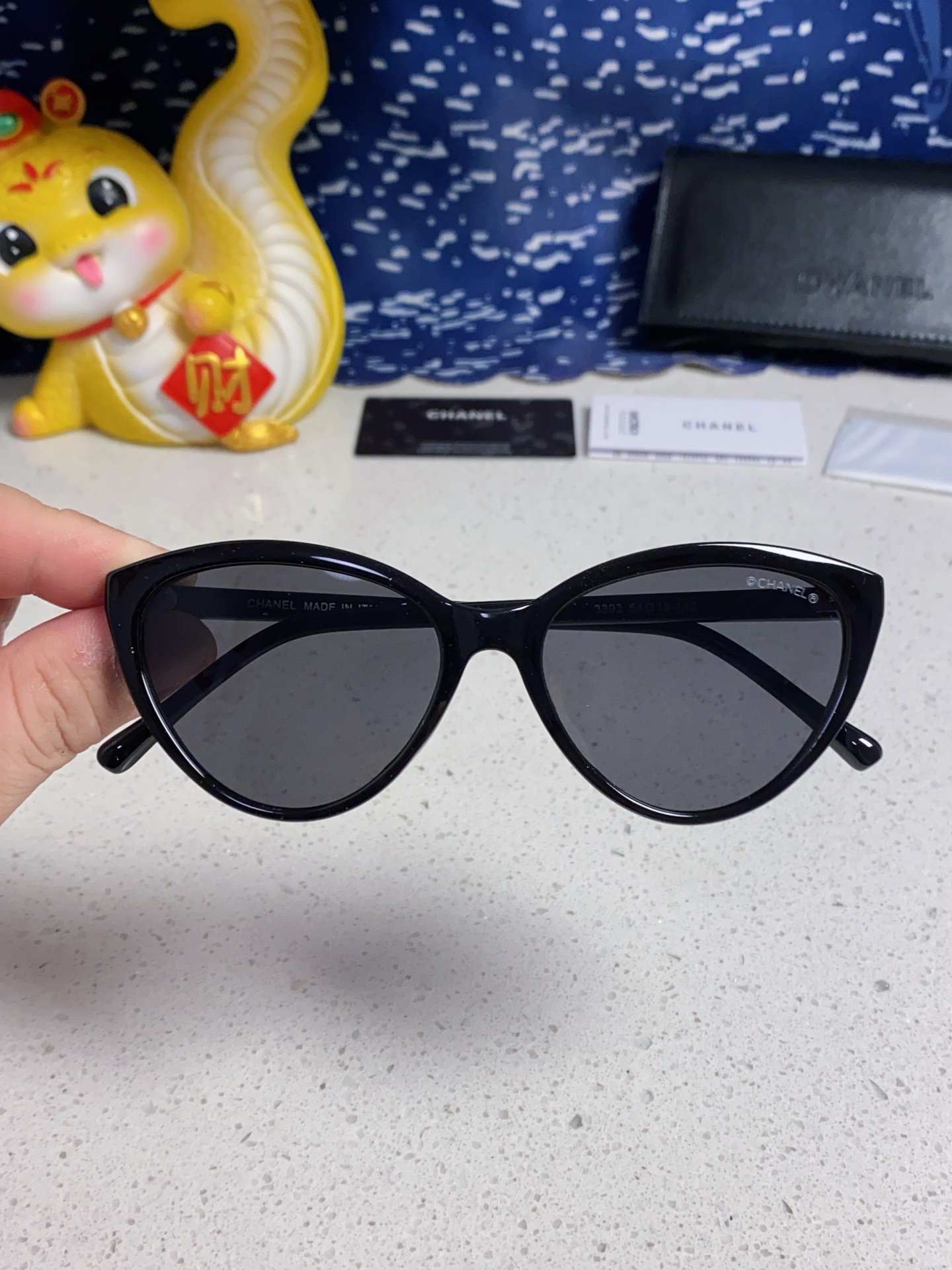  Chanel香奈儿 CH3393小香猫眼形眼镜超轻素颜平光镜可配度数 女士光学架