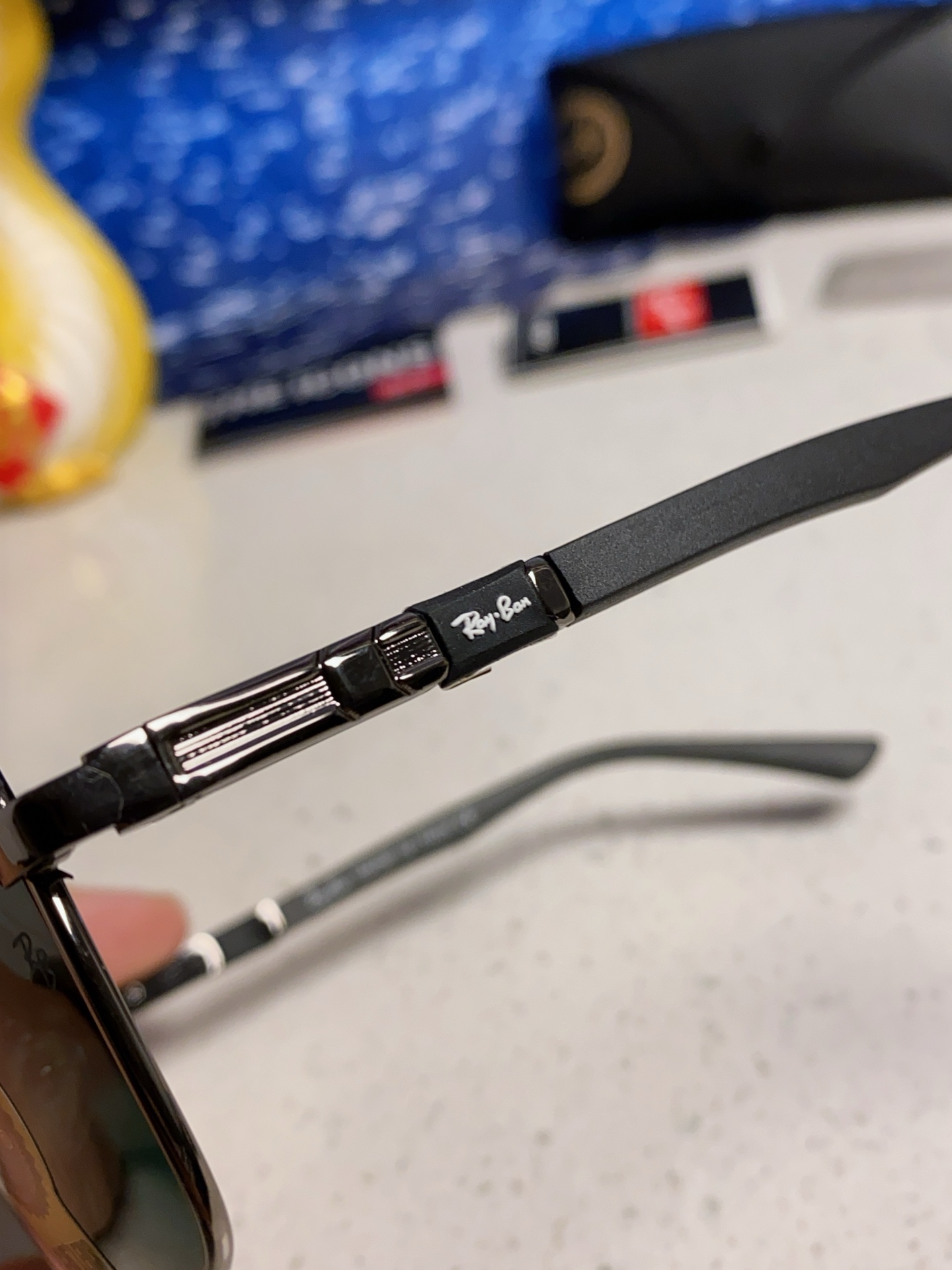  RAYBAN雷朋 2025新款 高品质玻璃镜片 太阳镜男士司机开车钓鱼眼镜男款电焊防强光墨镜大脸 RB