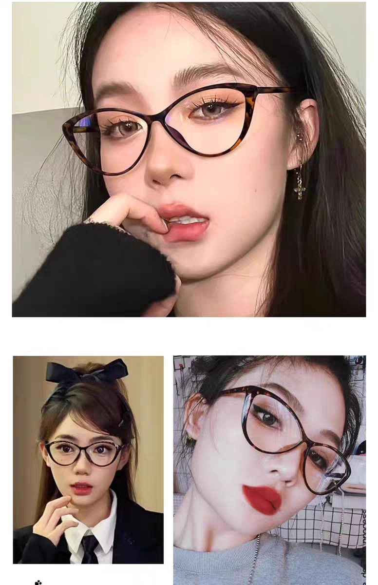  Chanel香奈儿 CH3393小香猫眼形眼镜超轻素颜平光镜可配度数 女士光学架