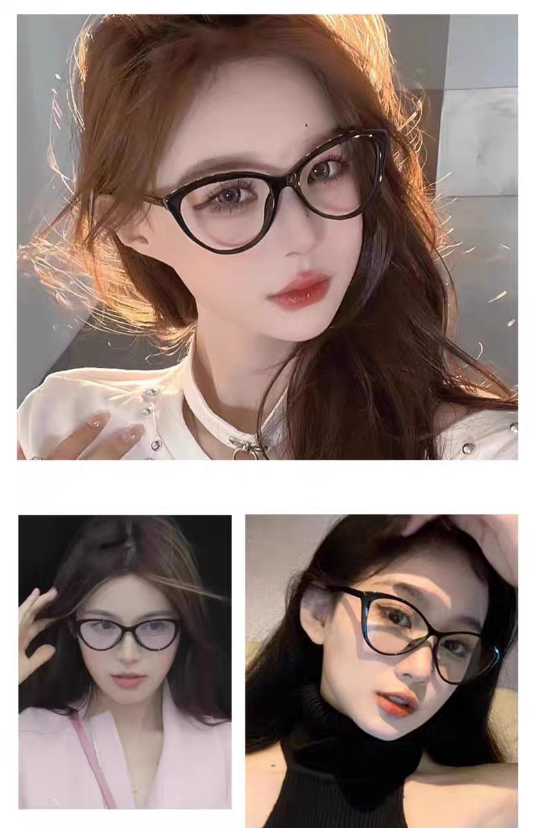  Chanel香奈儿 CH3393小香猫眼形眼镜超轻素颜平光镜可配度数 女士光学架