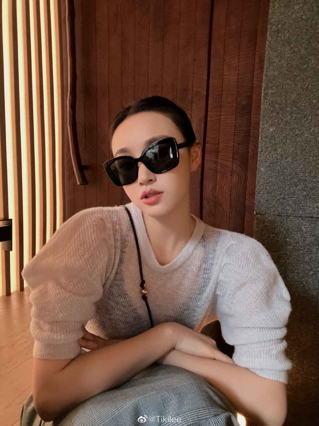   CHANEL 香奈儿 大量现货放心上图 镂空5422 推荐这款佩戴起来具有型，超有气质的一款墨镜 镜