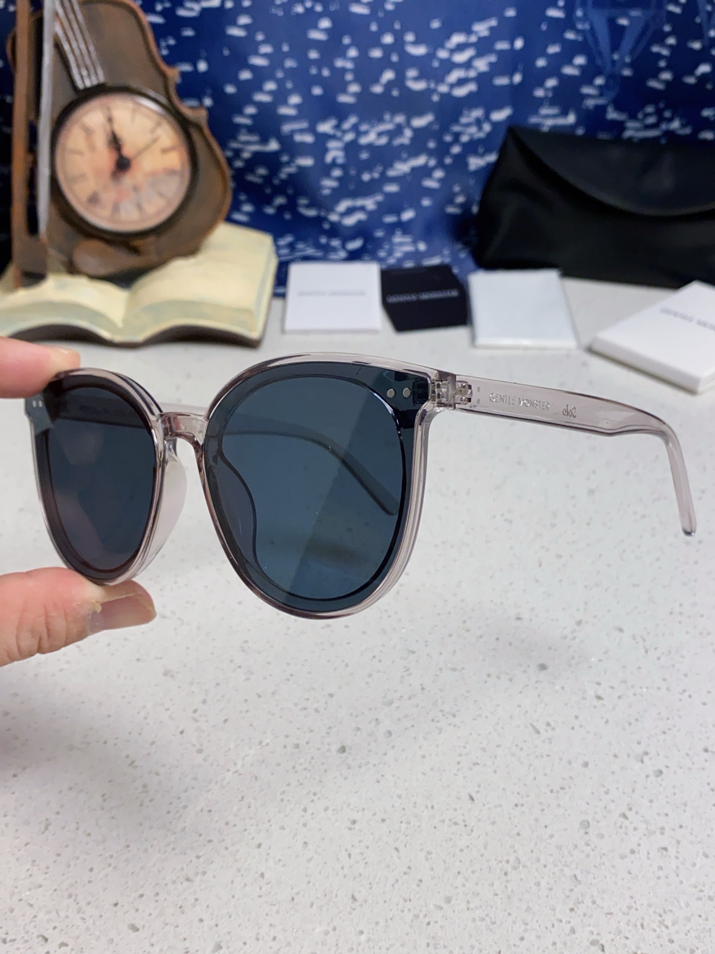  Gentle Moster(GM) 新款大圆框 新品高端品质墨镜偏光太阳眼镜男女士同款开车驾驶防紫外线