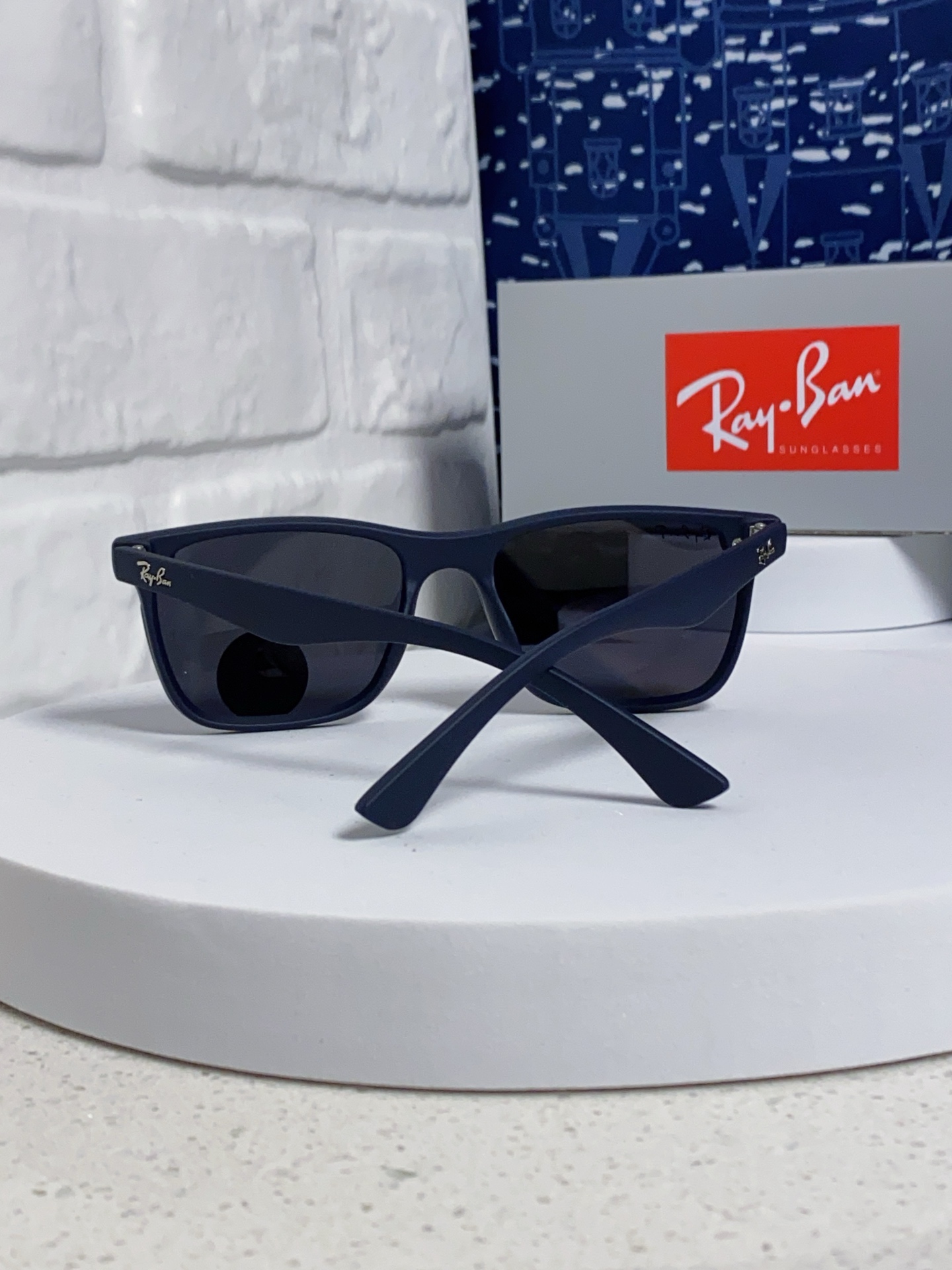  RayBan雷朋 偏光太阳镜 时尚小方框太阳镜男女通用潮流板材墨镜 RB4487 SIZE：56口16