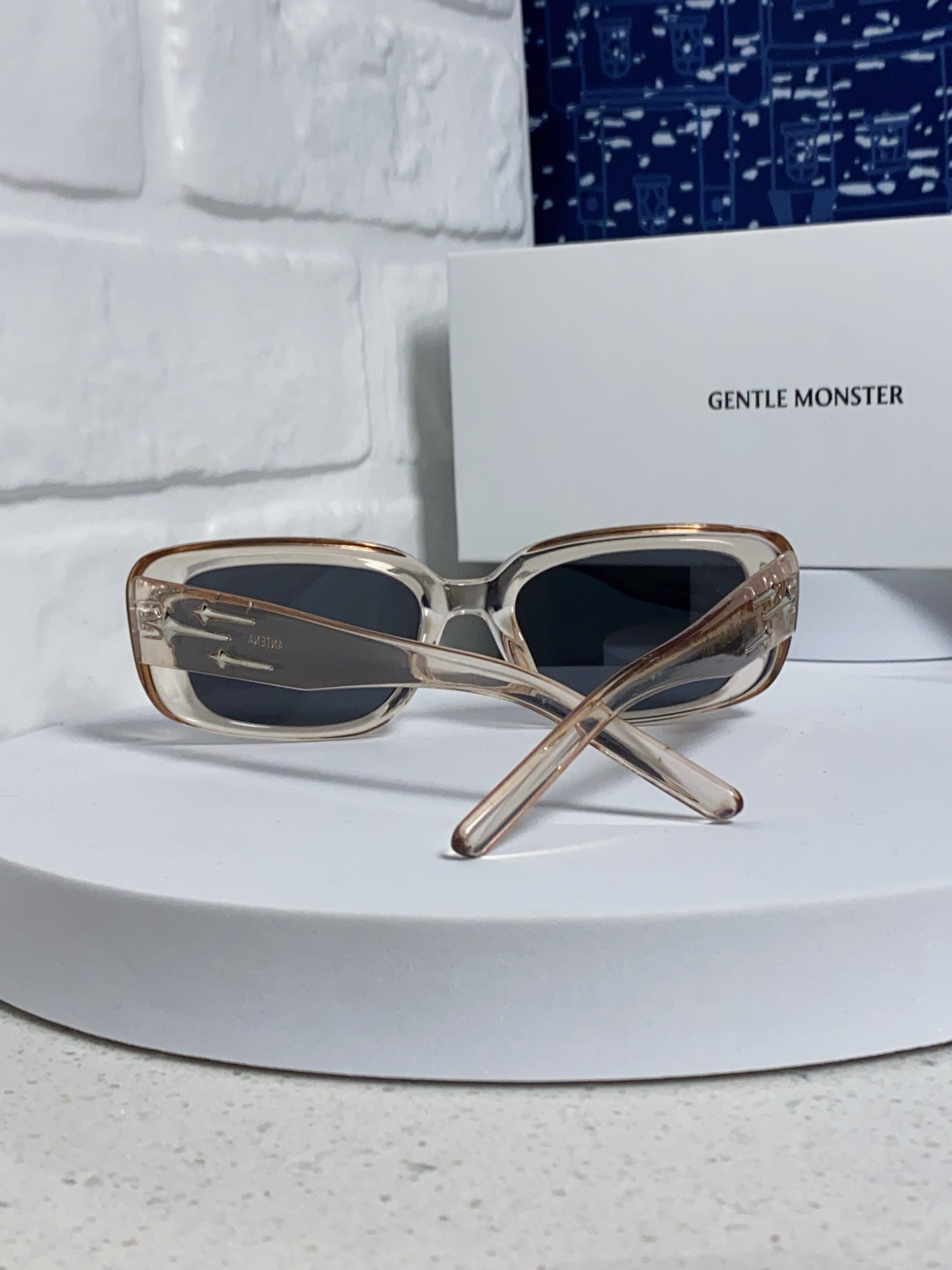  Gentle Moster(GM)    韩版新款时尚流星方形太阳镜女网红同款墨镜防紫外线防晒眼镜 型
