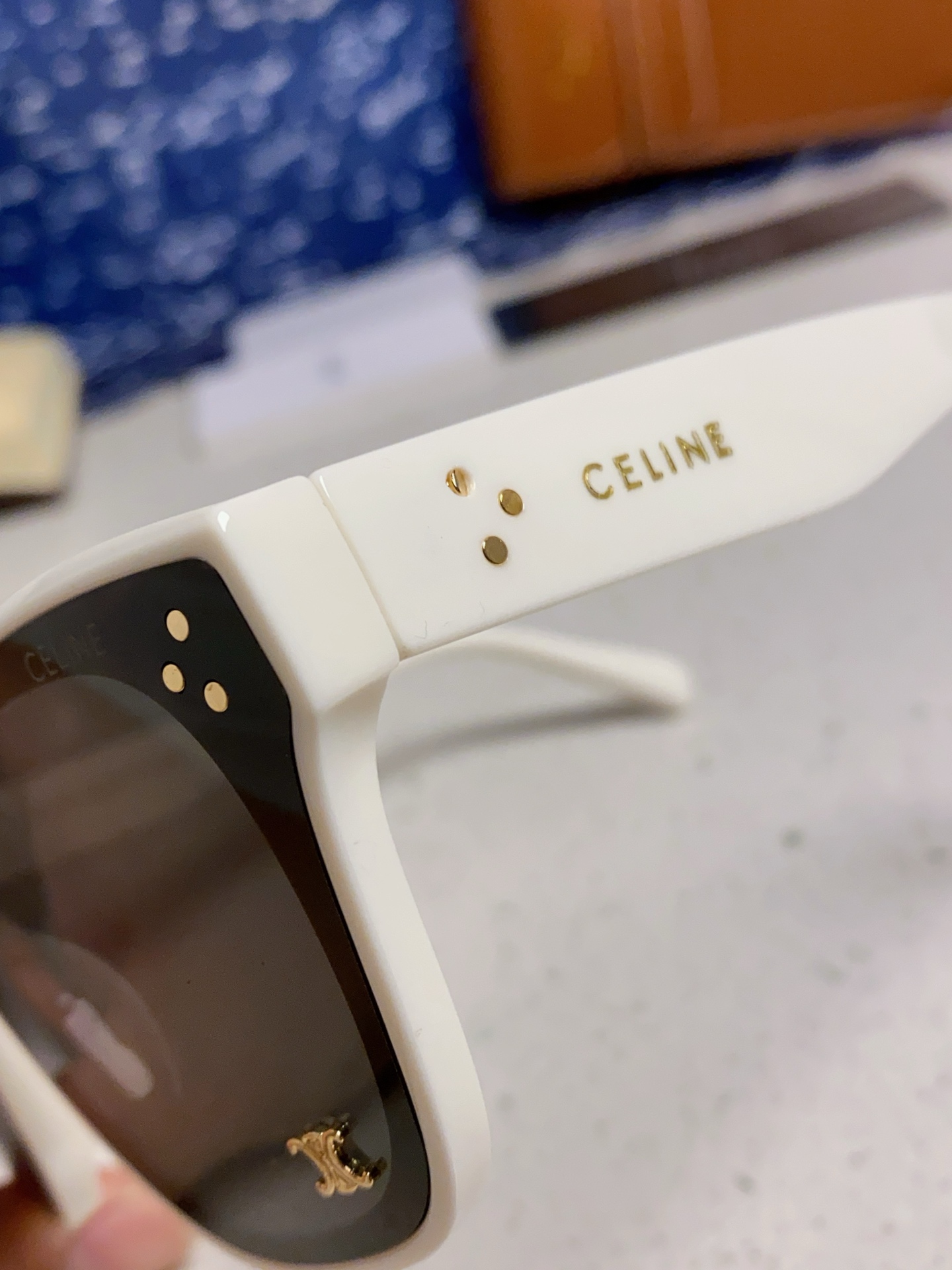  Celine赛琳 2025新款韩式时尚墨镜女凯旋门高级感方框圆脸显瘦百搭防紫外线太阳眼镜男女通用 
