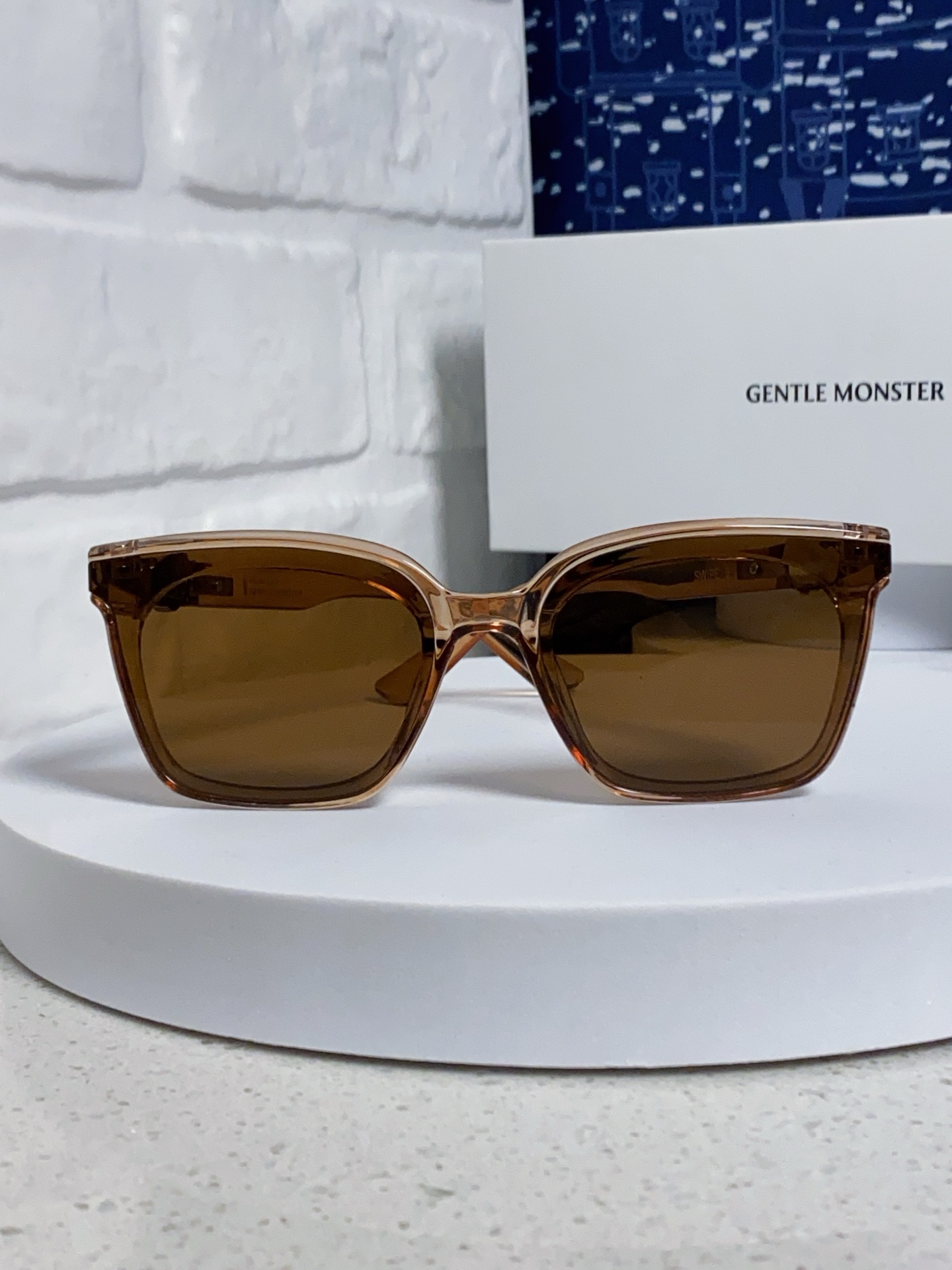  Gentle Moster(GM)    2025新款欧美时尚男女方框舒适太阳眼欧洲站博主开车小红书墨