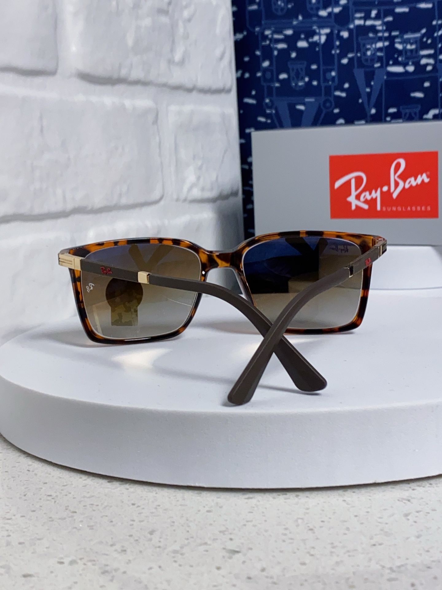  RayBan雷朋 2025新款太阳镜经典时尚方框开车墨镜男女同款遮阳 高品质 板材加玻璃镜片 RB91