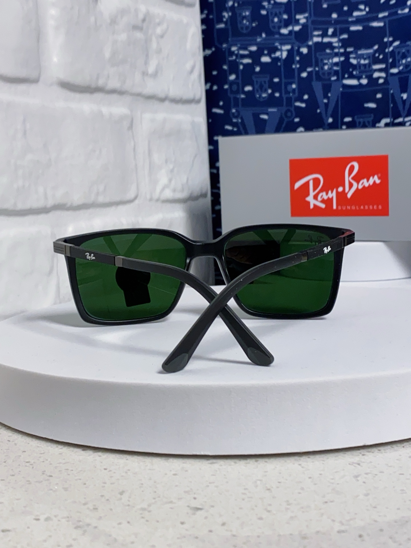  RayBan雷朋 2025新款太阳镜经典时尚方框开车墨镜男女同款遮阳 高品质 板材加玻璃镜片 RB91