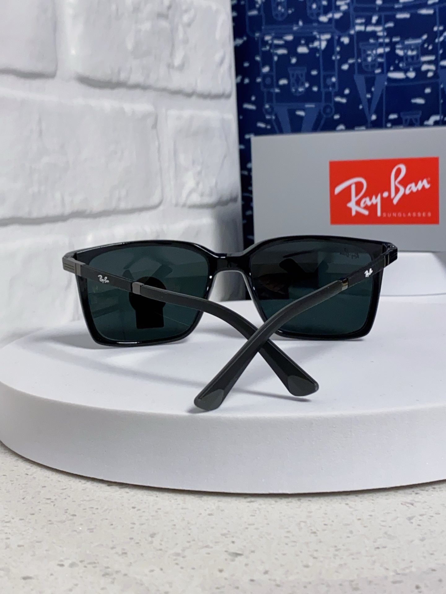  RayBan雷朋 2025新款太阳镜经典时尚方框开车墨镜男女同款遮阳 高品质 板材加玻璃镜片 RB91