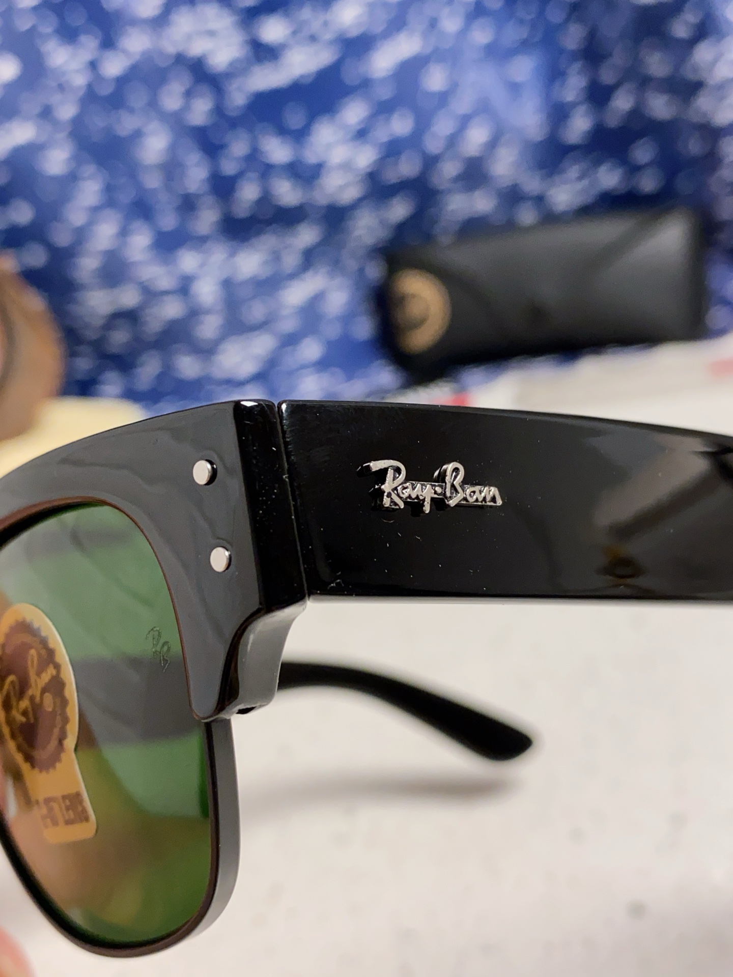  RayBan雷朋 2025新款太阳镜 复古时尚眉线框男女潮流墨镜开车遮阳镜 RB0316S Size5