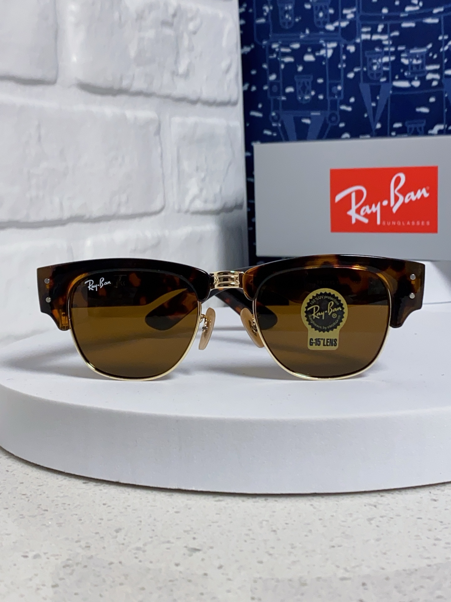  RayBan雷朋 2025新款太阳镜 复古时尚眉线框男女潮流墨镜开车遮阳镜 RB0316S Size5