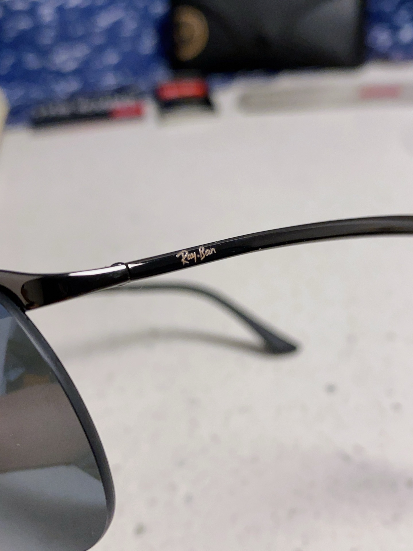  RayBan雷朋太阳镜新款正品级 休闲男士 偏光司机拉风网红同款型男墨镜 超轻弹簧腿 RB3183 S