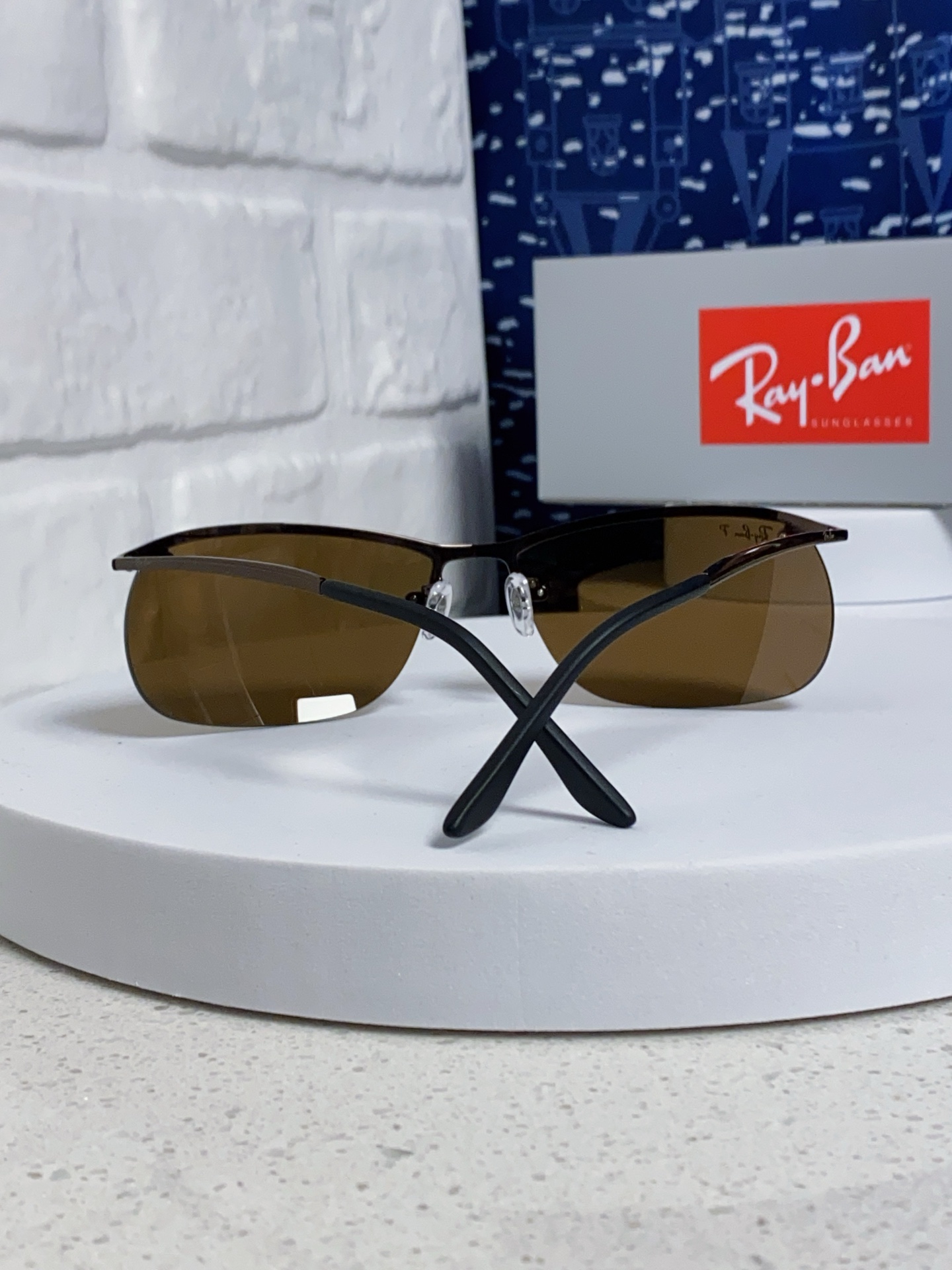  RayBan雷朋太阳镜新款正品级 休闲男士 偏光司机拉风网红同款型男墨镜 超轻弹簧腿 RB3183 S