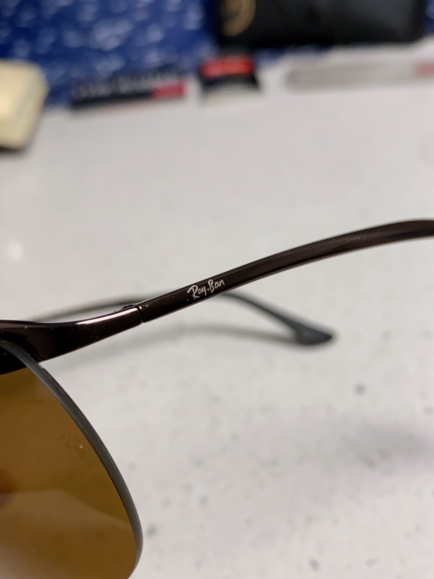  RayBan雷朋太阳镜新款正品级 休闲男士 偏光司机拉风网红同款型男墨镜 超轻弹簧腿 RB3183 S