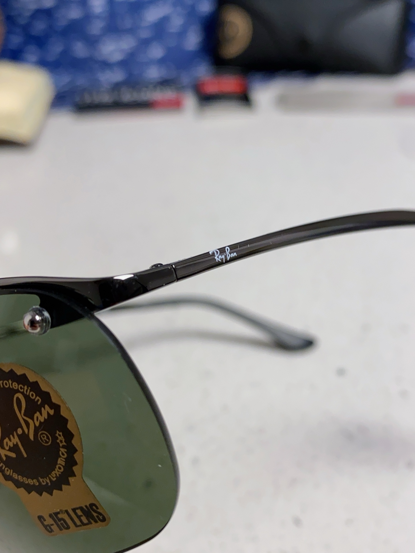 RayBan雷朋太阳镜新款正品级 休闲男士 偏光司机拉风网红同款型男墨镜 超轻弹簧腿 RB3183 S