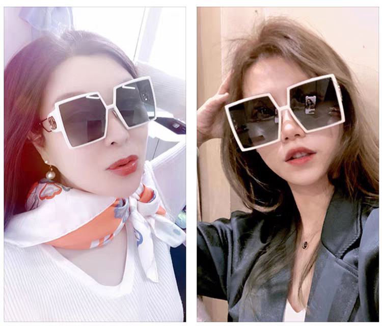 Dior迪奥 2025新款刘嘉玲小红书李艾杨颖女同款D家 个性方形太阳墨镜高级感墨镜女款防紫外线防晒适