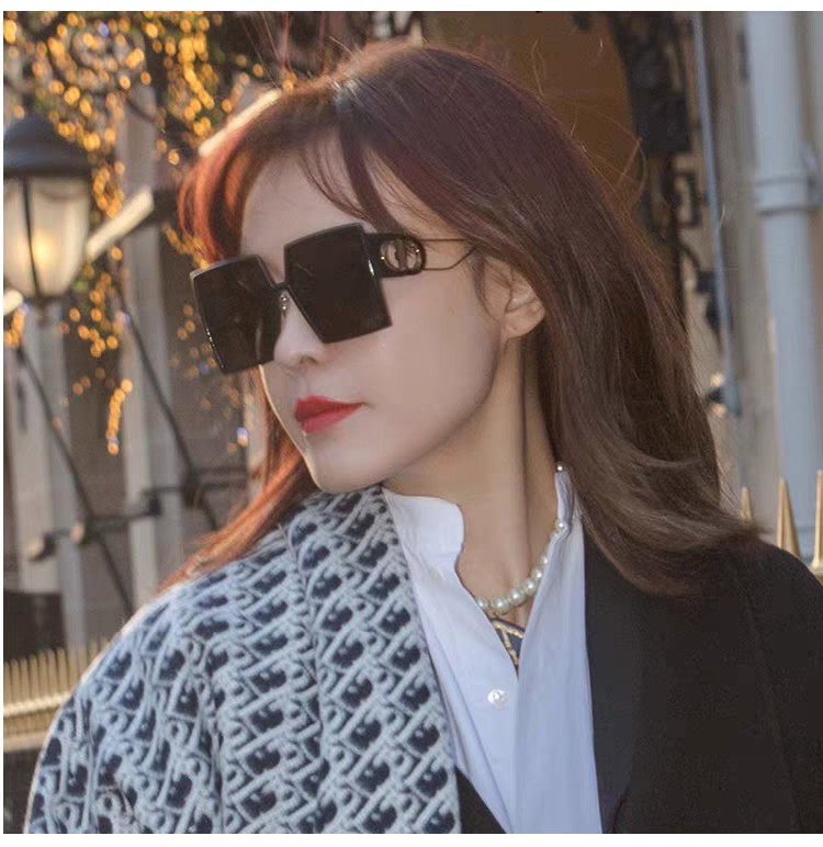  Dior迪奥 2025新款刘嘉玲小红书李艾杨颖女同款D家 个性方形太阳墨镜高级感墨镜女款防紫外线防晒适
