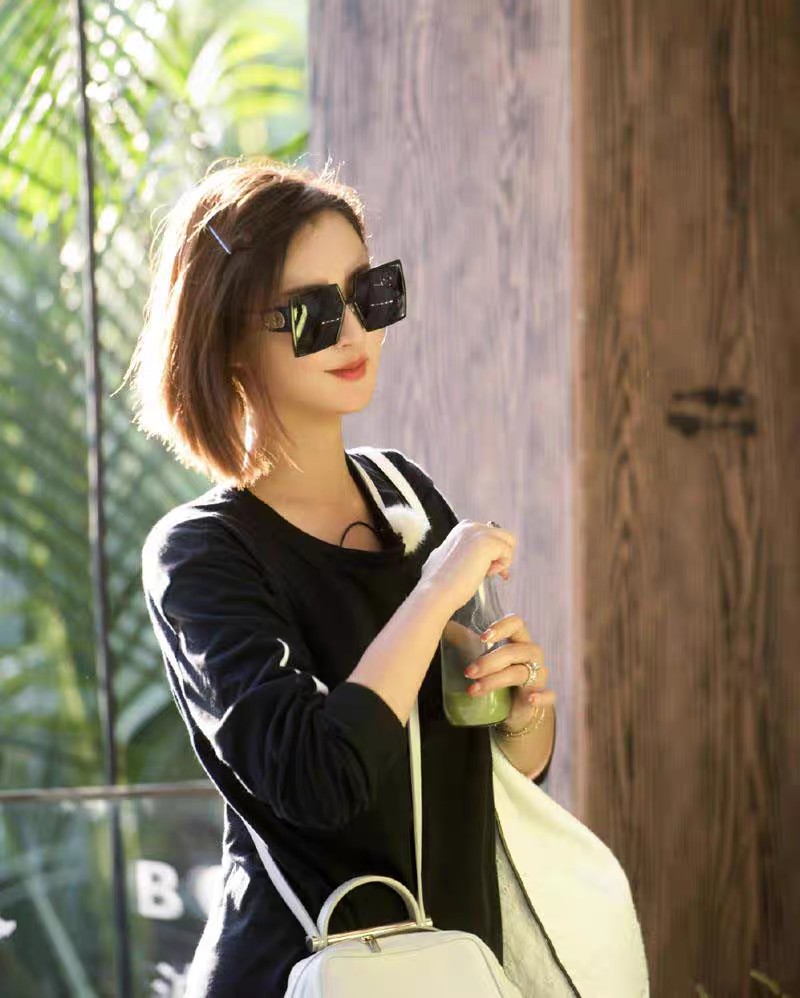  Dior迪奥 2025新款刘嘉玲小红书李艾杨颖女同款D家 个性方形太阳墨镜高级感墨镜女款防紫外线防晒适