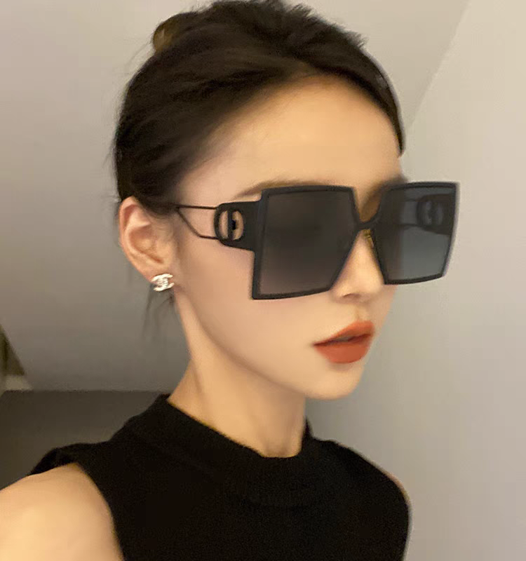  Dior迪奥 2025新款刘嘉玲小红书李艾杨颖女同款D家 个性方形太阳墨镜高级感墨镜女款防紫外线防晒适