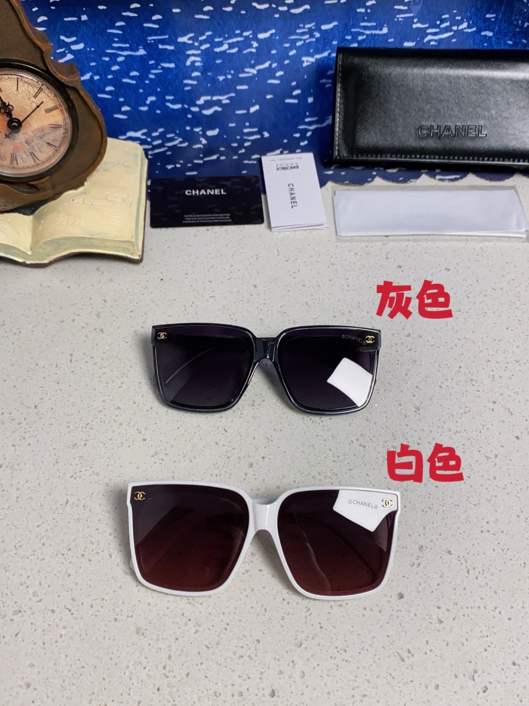 Chanel香奈儿 新款太阳镜女款高级感网红防紫外线大框显脸小红书香墨镜女士