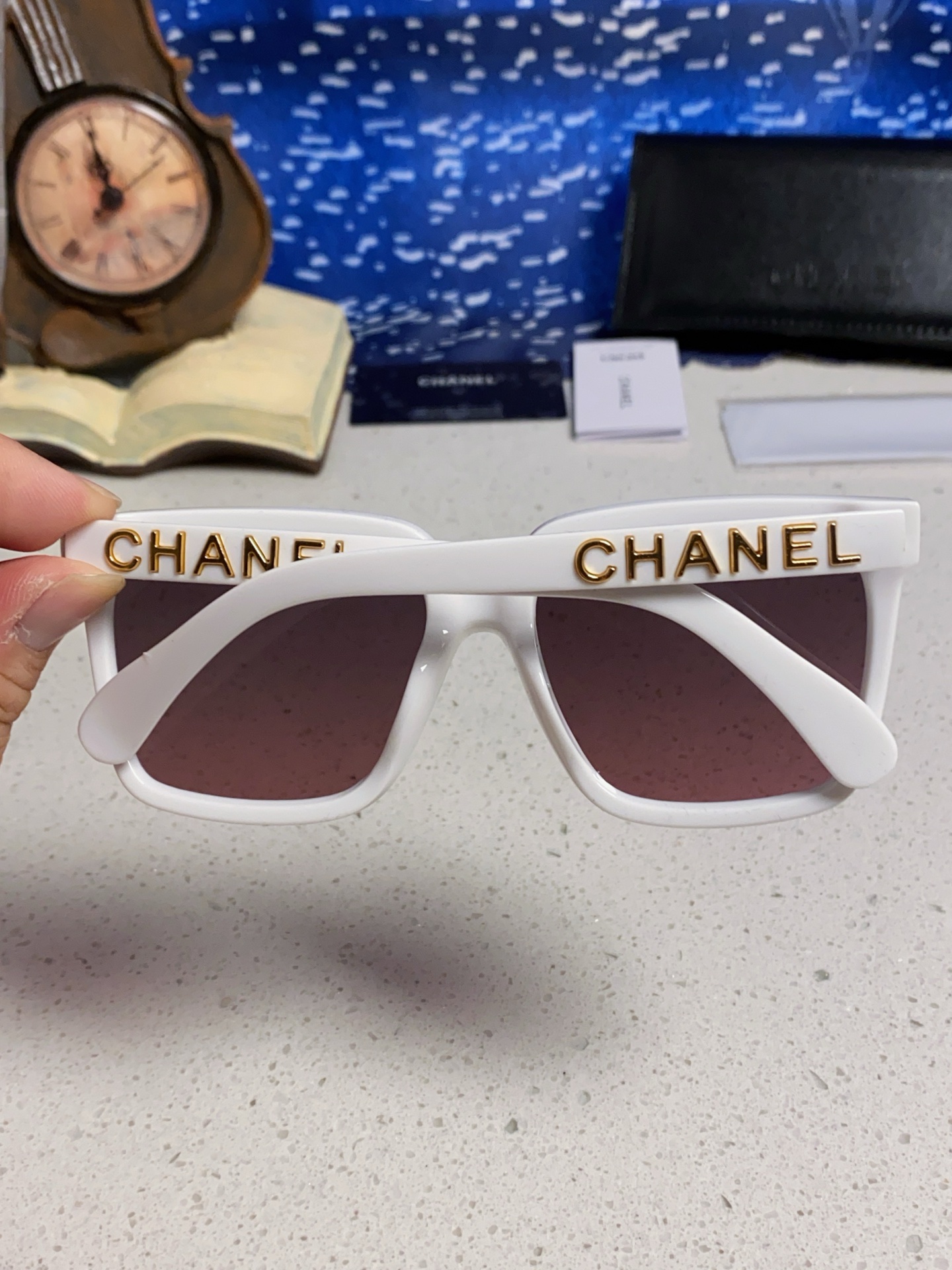  Chanel香奈儿 新款太阳镜女款高级感网红防紫外线大框显脸小红书香墨镜女士