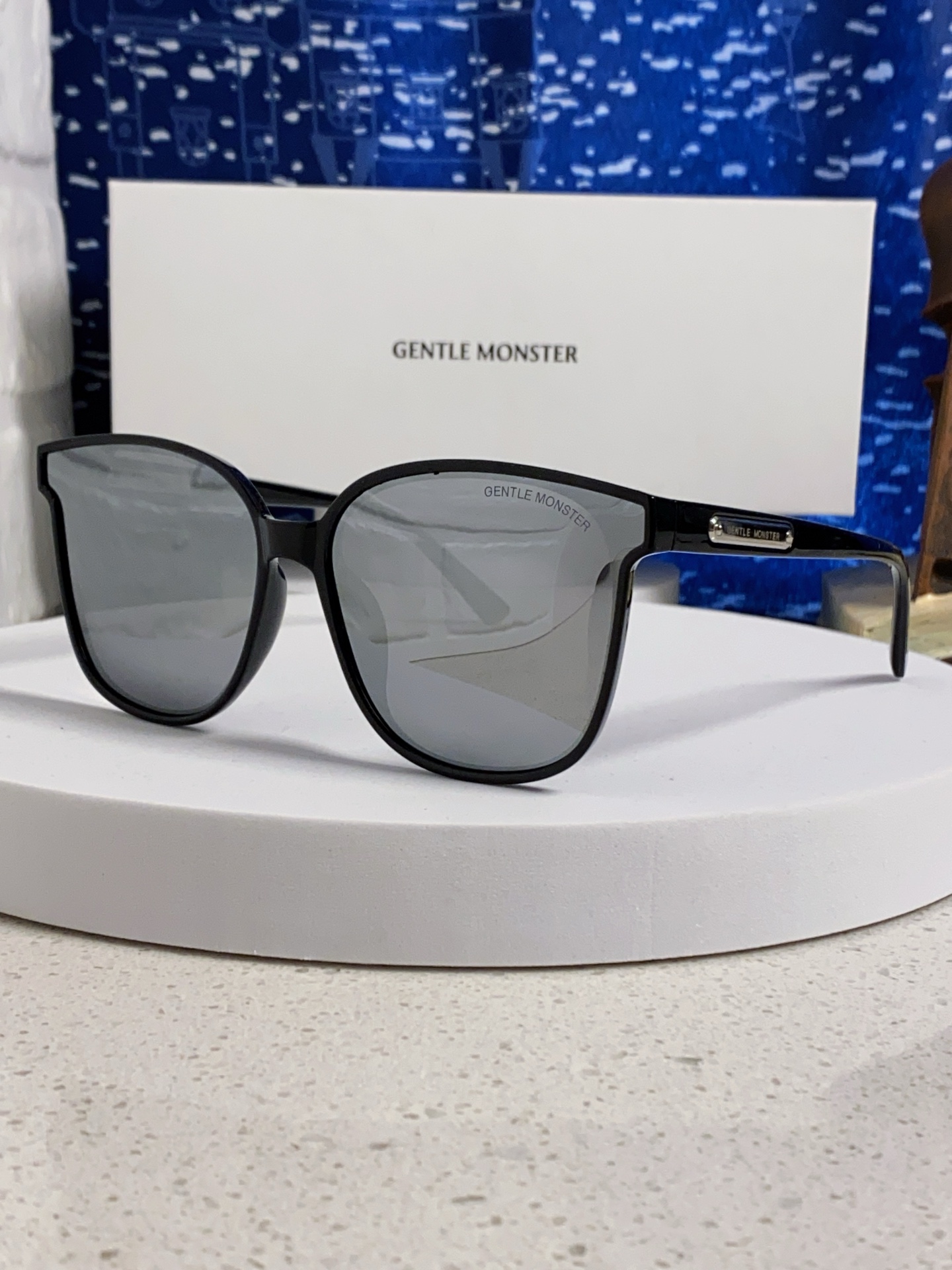   Gentle Moster(GM) 新款李易峰 秦岚同款墨镜 gm太阳眼镜男女网红同款韩版太阳镜防紫