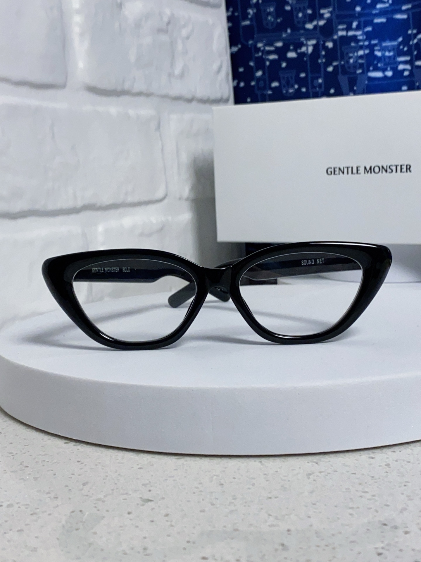   Gentle Moster(GM)  2025新款欧美风小框墨镜辣妹个性穿搭潮拍眼镜ins 猫眼太阳