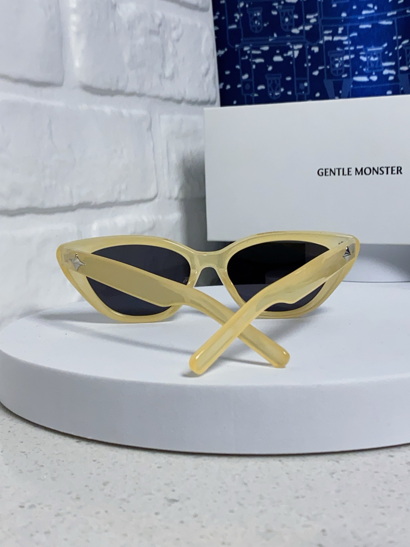   Gentle Moster(GM)  2025新款欧美风小框墨镜辣妹个性穿搭潮拍眼镜ins 猫眼太阳