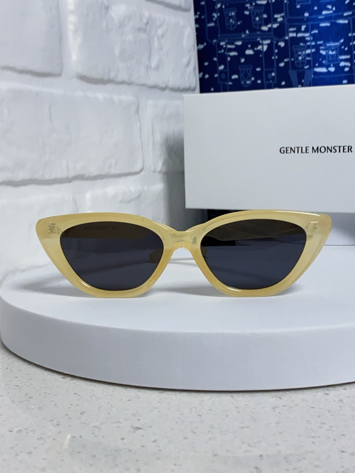   Gentle Moster(GM)  2025新款欧美风小框墨镜辣妹个性穿搭潮拍眼镜ins 猫眼太阳