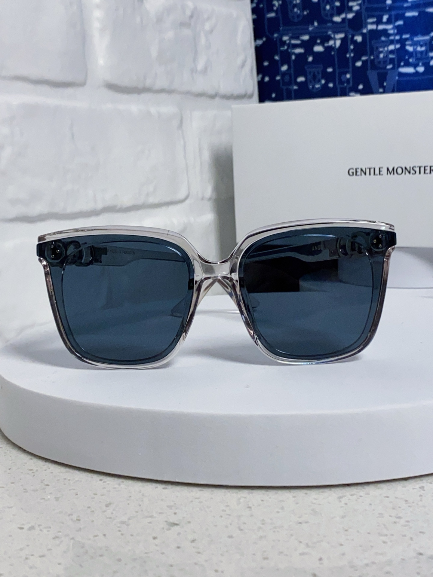   Gentle Moster(GM) jennie联名款GM墨镜女士2025新款高级感超大框太阳眼镜防