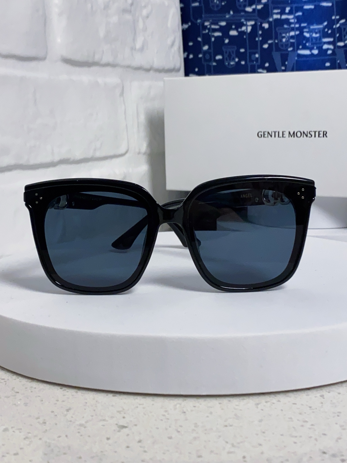   Gentle Moster(GM) jennie联名款GM墨镜女士2025新款高级感超大框太阳眼镜防