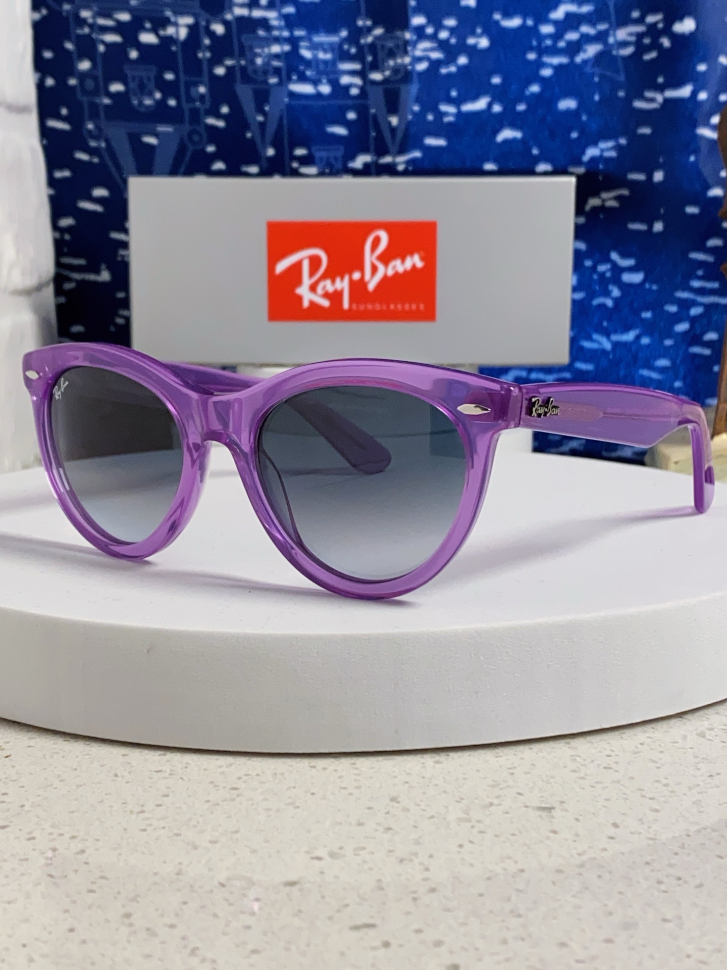  RayBan雷朋 2025新款王炸系列 太阳镜板材玻璃镜片眼镜黑色男女同款眼镜潮酷防晒墨镜 RB224