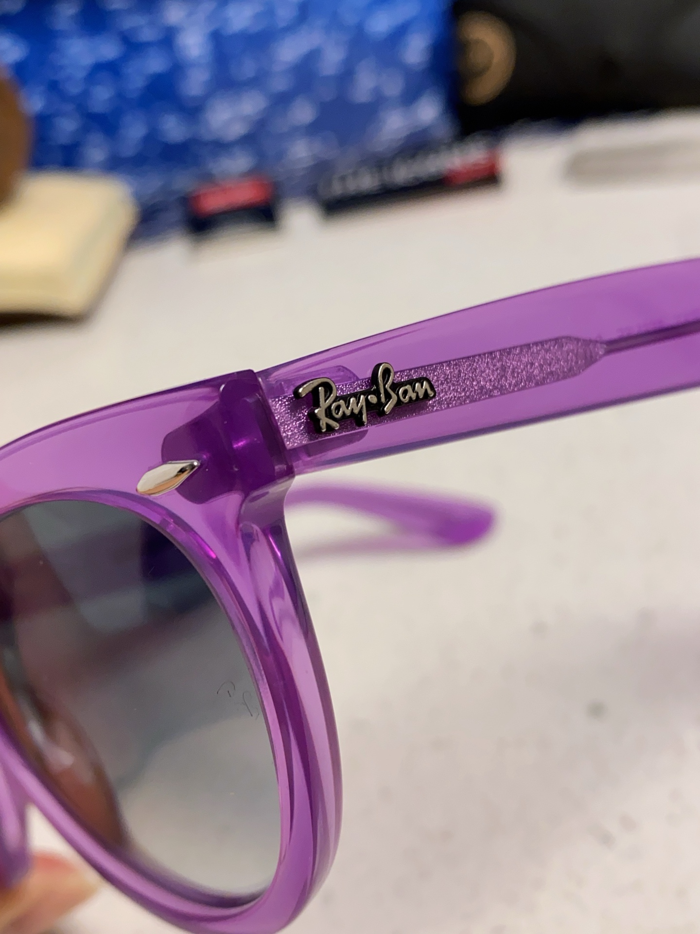  RayBan雷朋 2025新款王炸系列 太阳镜板材玻璃镜片眼镜黑色男女同款眼镜潮酷防晒墨镜 RB224