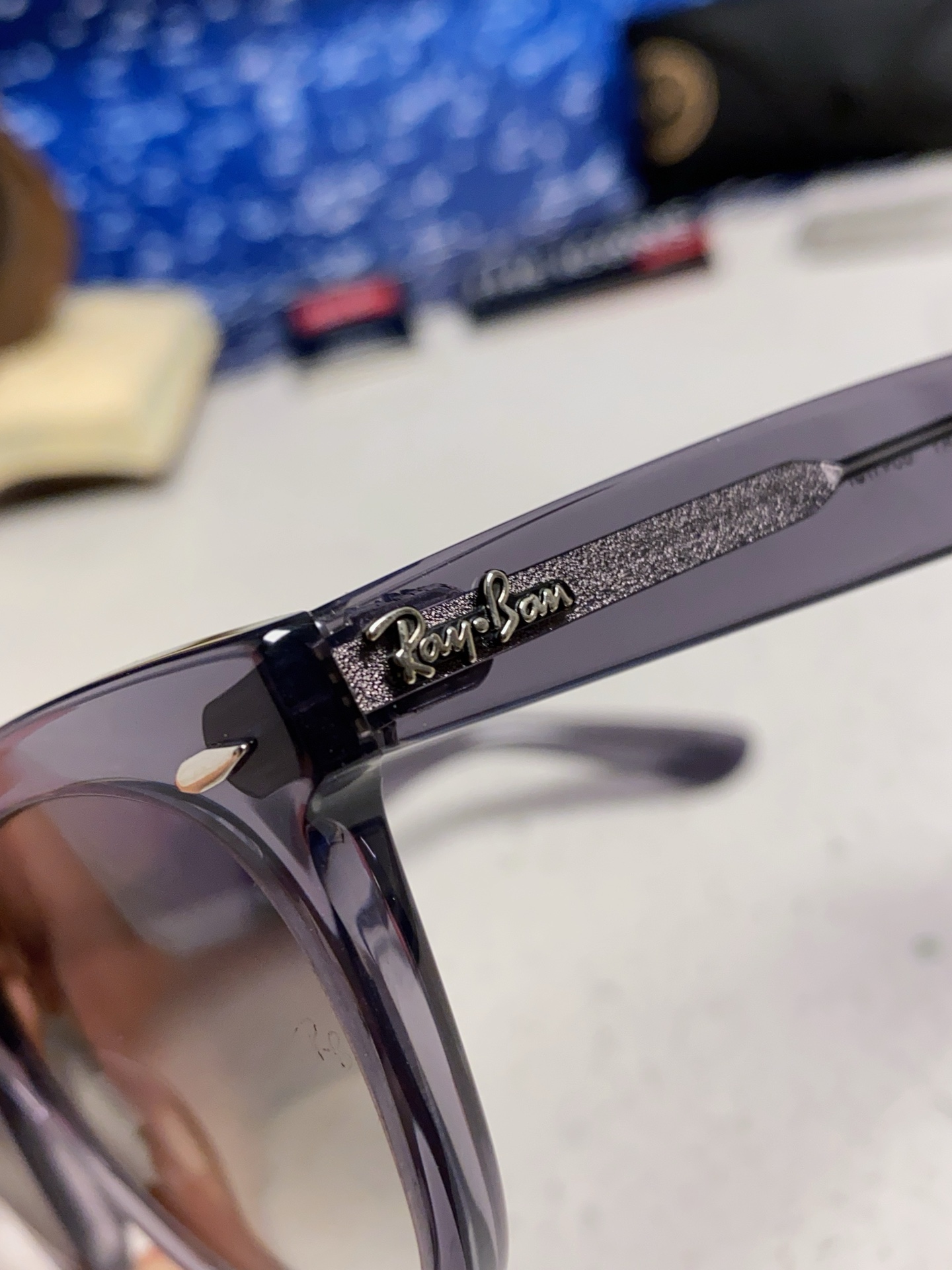  RayBan雷朋 2025新款王炸系列 太阳镜板材玻璃镜片眼镜黑色男女同款眼镜潮酷防晒墨镜 RB224