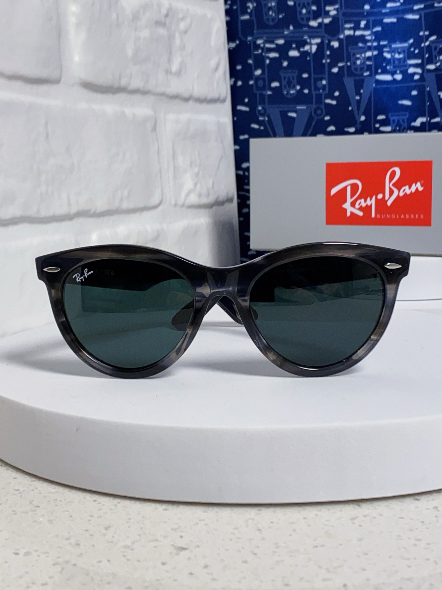  RayBan雷朋 2025新款王炸系列 太阳镜板材玻璃镜片眼镜黑色男女同款眼镜潮酷防晒墨镜 RB224