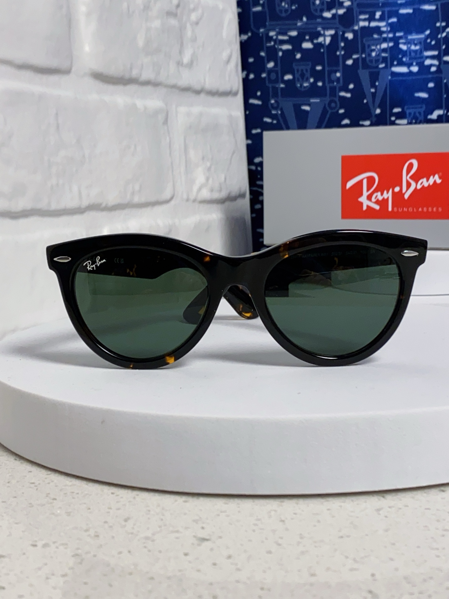  RayBan雷朋 2025新款王炸系列 太阳镜板材玻璃镜片眼镜黑色男女同款眼镜潮酷防晒墨镜 RB224